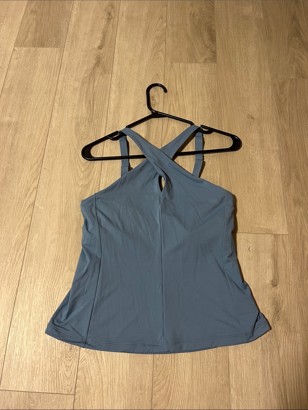 Athleta Slate Blue Crossback Performance Cami